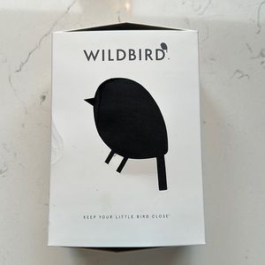 WildBird Black Raven Ring Sling - Solid Standard 74" with black Rings